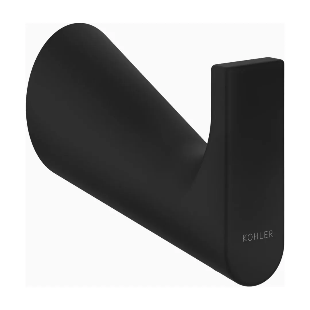 Kohler robe hook Accent series 25349IN-BL