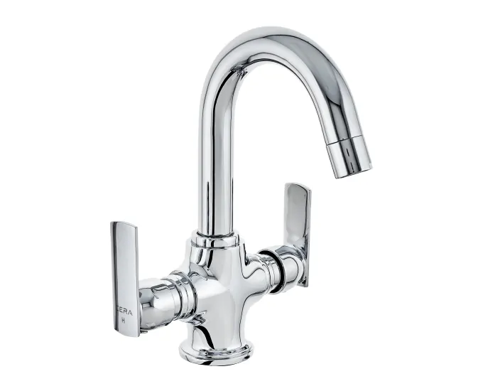 Cera Titanium Basin Mixer, Table Mounted F1003461
