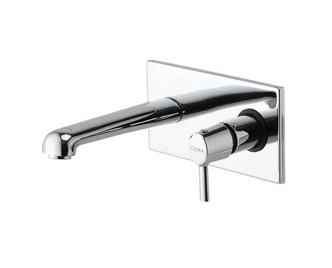 Cera Ripple Basin Mixer, Wall Mounted F1017653