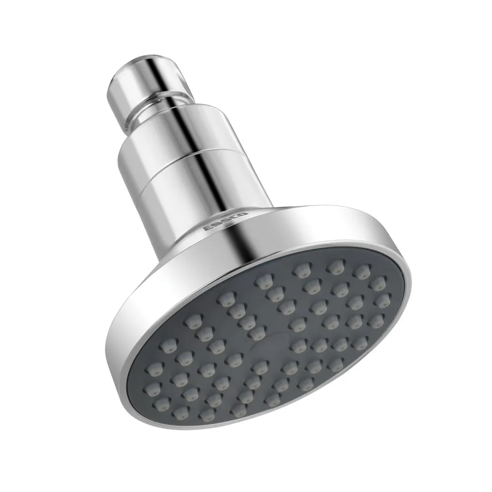 Essco Round Overhead Shower 80mm, Single Flow, ABS Body