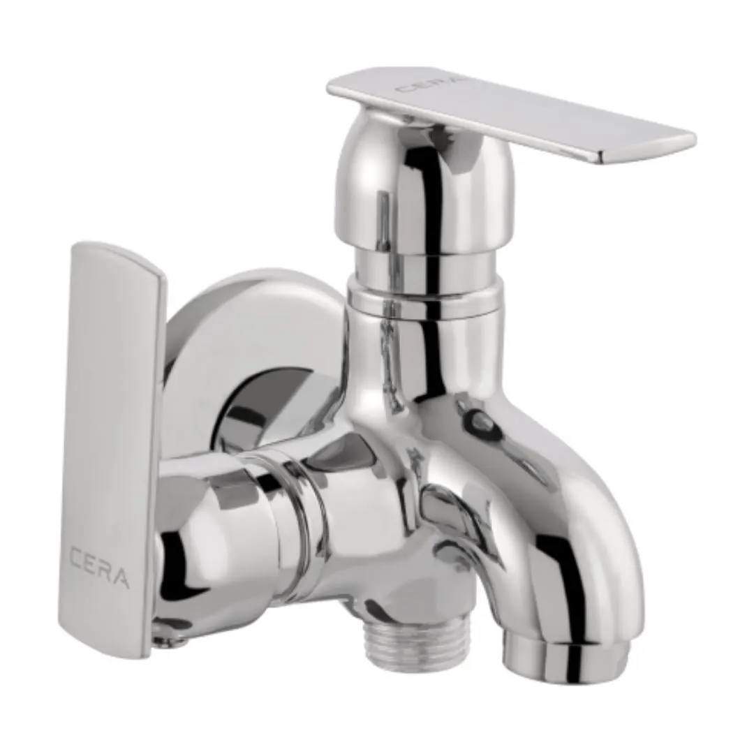 Cera wc area 2 way bib tap titanium F1003161