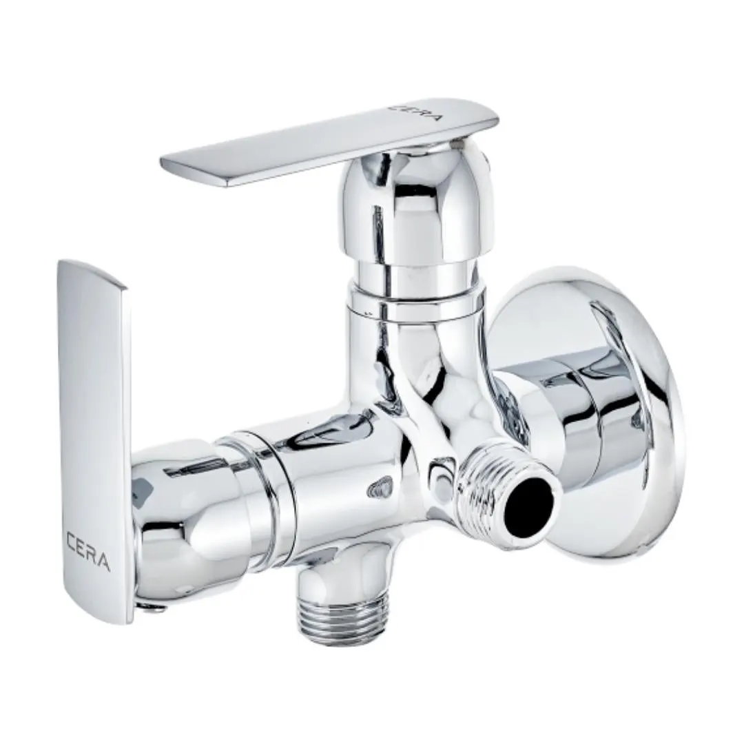 Cera basin area 2 way angle valve titanium F1003211