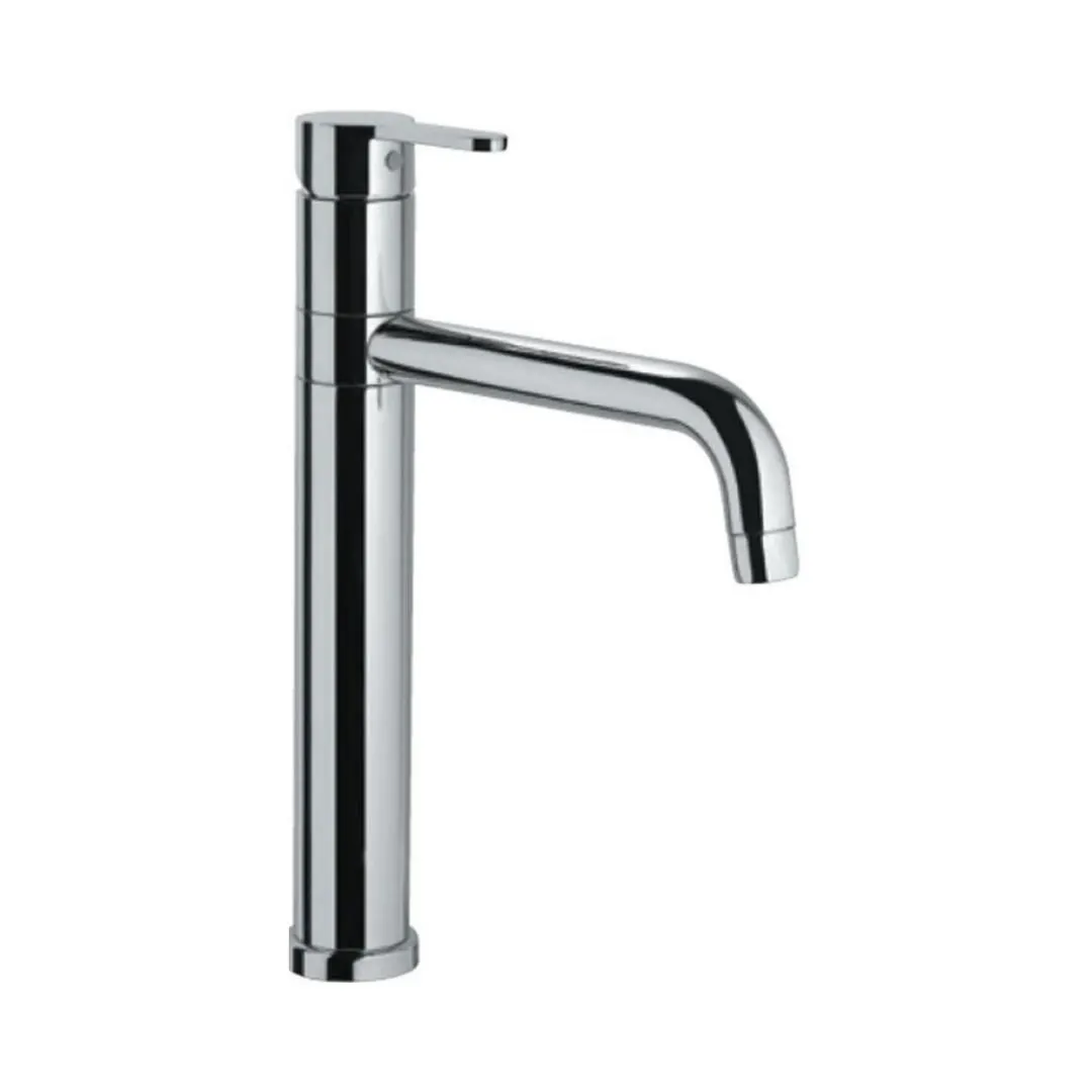 Jaquar table mounted regular kitchen sink mixer Fusion FUS-29009B with swinging spout in chrome finish