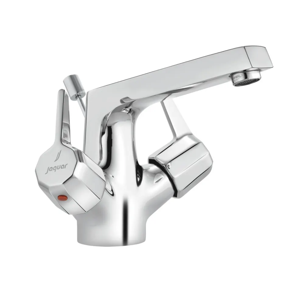Jaquar Central Hole Basin Mixer with Popup Waste System Continental Prime series