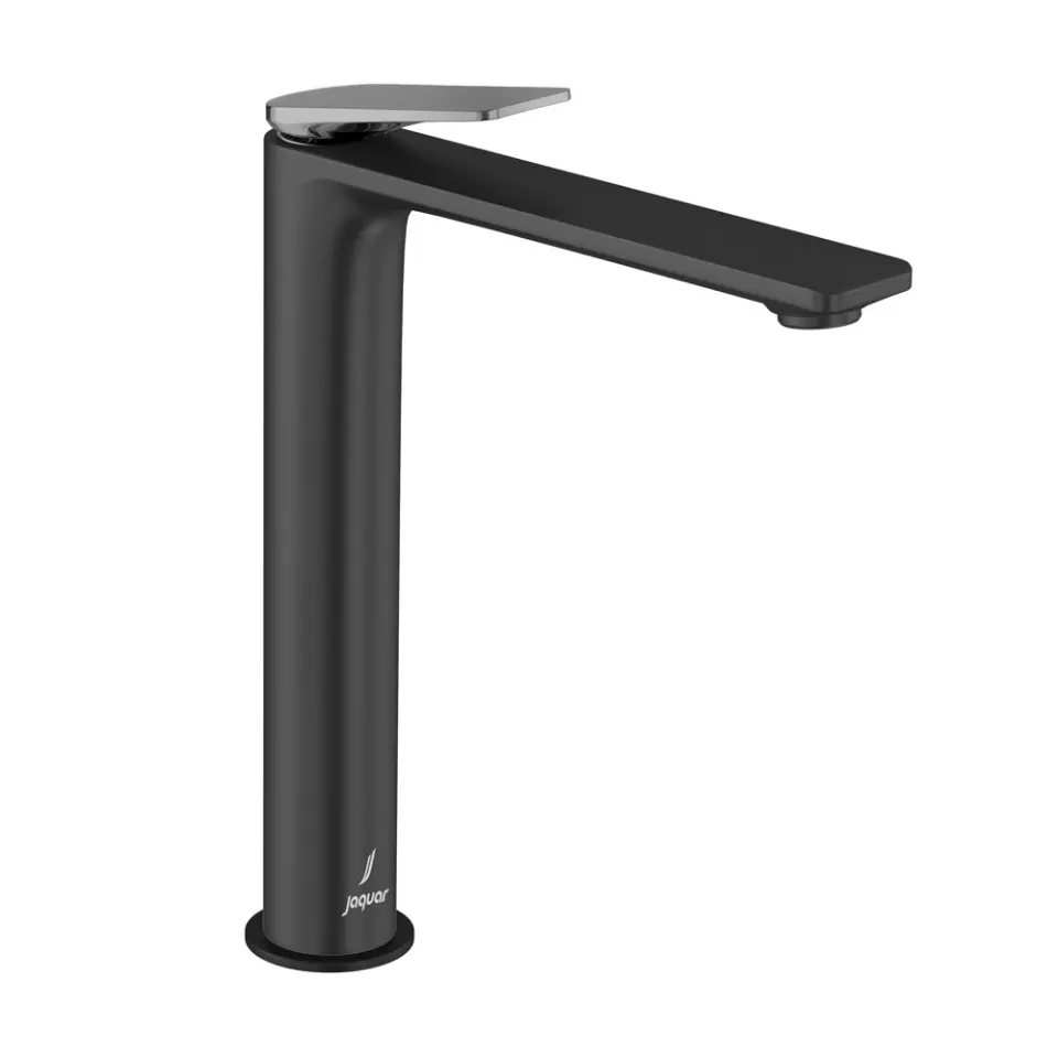 Jaquar Single Lever Tall Boy - Black Chrome | Body: Black Matt Laguna series