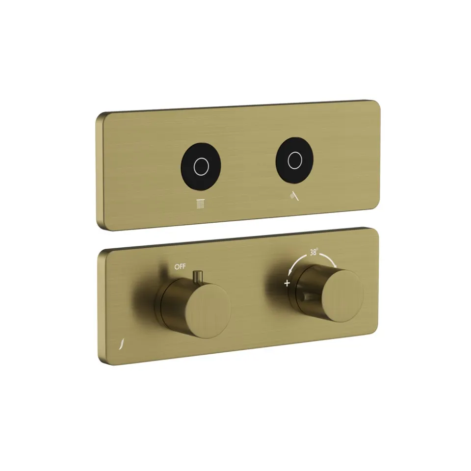 Jaquar Qloud Touch Shower System, 2 Outlets for Rain & Hand