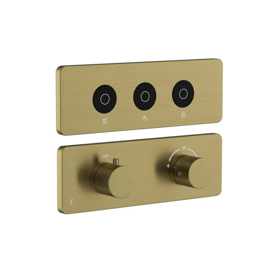 Jaquar Qloud Touch Shower System, 3 Outlets for Rain, Hand & Body
