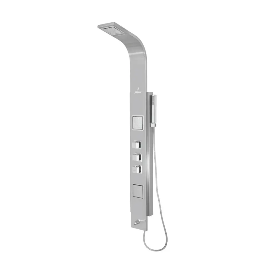 Jaquar Shinny 4 Way Thermostatic Shower Panel 1600 x 200mm