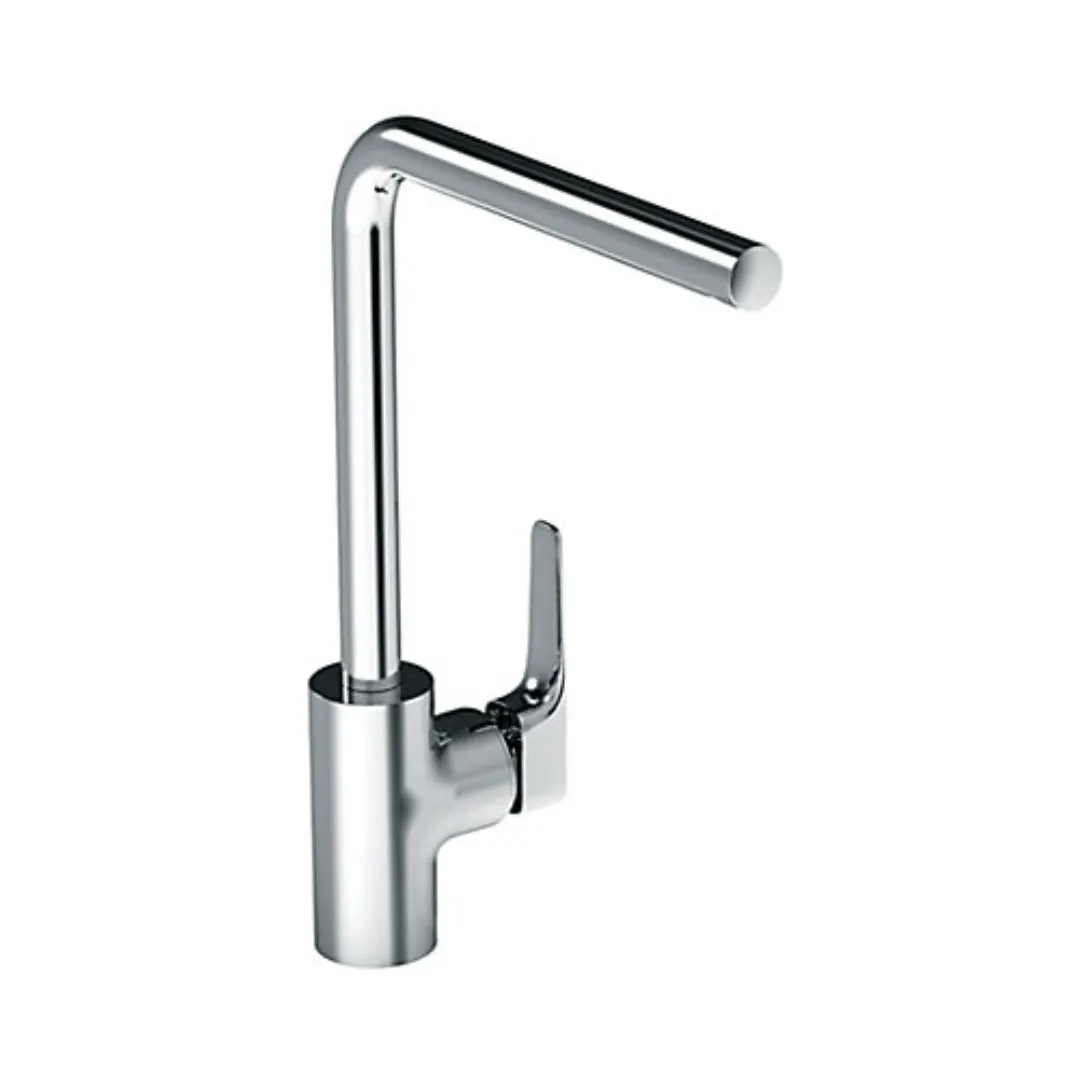 Kohler table mounted regular kitchen sink mixer aleo plus K-75373IN-4-CP with swinging spout in chrome finish