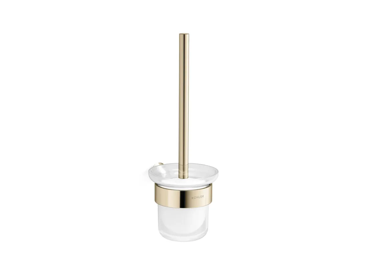 Kohler Accent Toilet Brush and Glass Holder 25430IN-AF