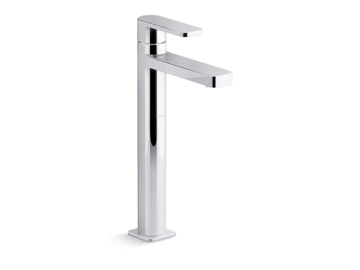 Kohler Parallel Tall Boy Deck Mount Basin Tap K-23483IN-4-CP