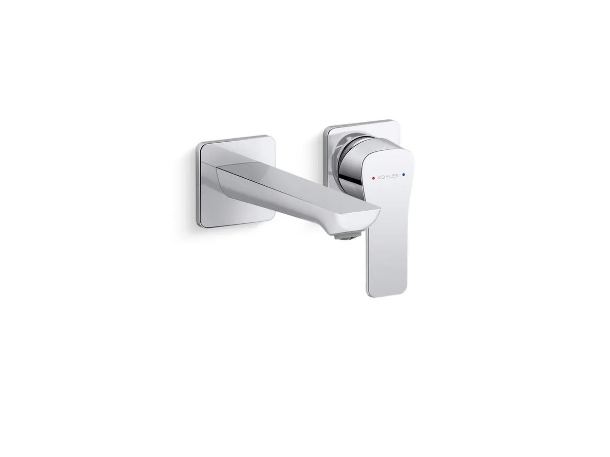 Kohler Fore Tri Wall Mount Basin Mixer K-27481IN-4ND-CP