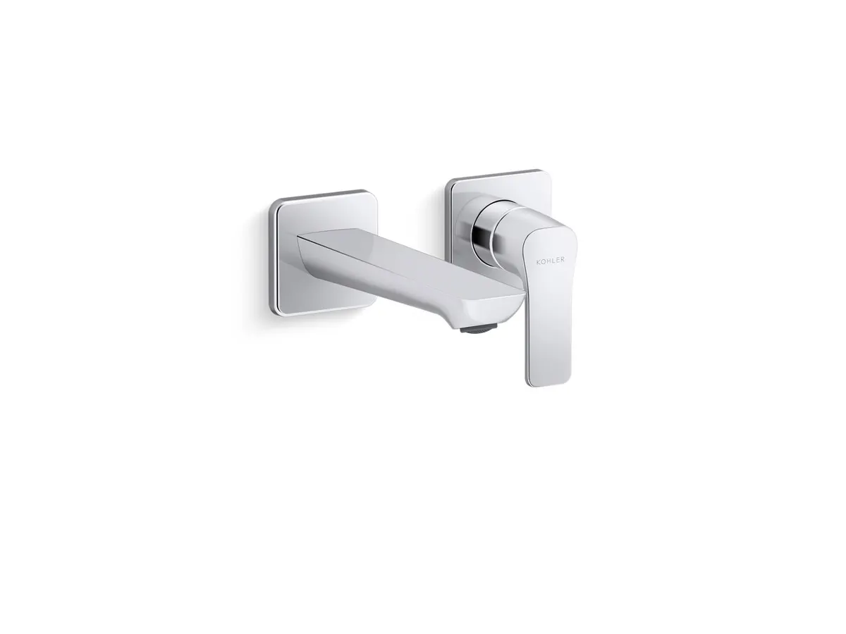 Kohler Fore Tri Wall Mount Basin Mixer K-27487IN-4ND-CP