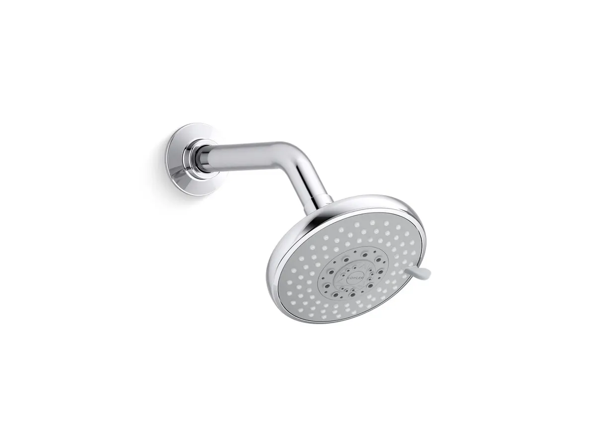 Kohler Rain Duet Overhead Shower, Multi Flow, 75924IN-CP