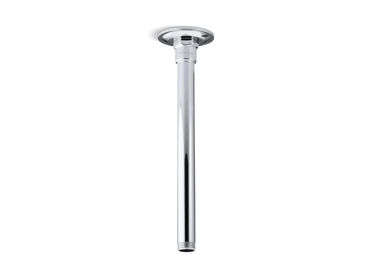 Kohler Round Shower Arm 254mm, Ceiling Mounted, 16347IN-CP