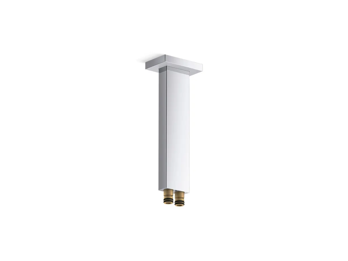 Kohler Rectangular Shower Arm 229mm, Ceiling Mounted, 22310IN-CP
