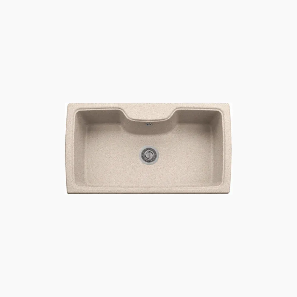 Nirali Corex Quartz Kitchen Sink, 34 x 19.68 in