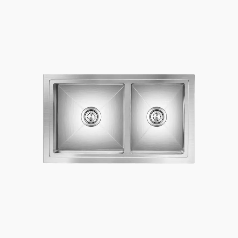 Nirali Emax Stainless Steel Kitchen Sink, 34 x 20 in