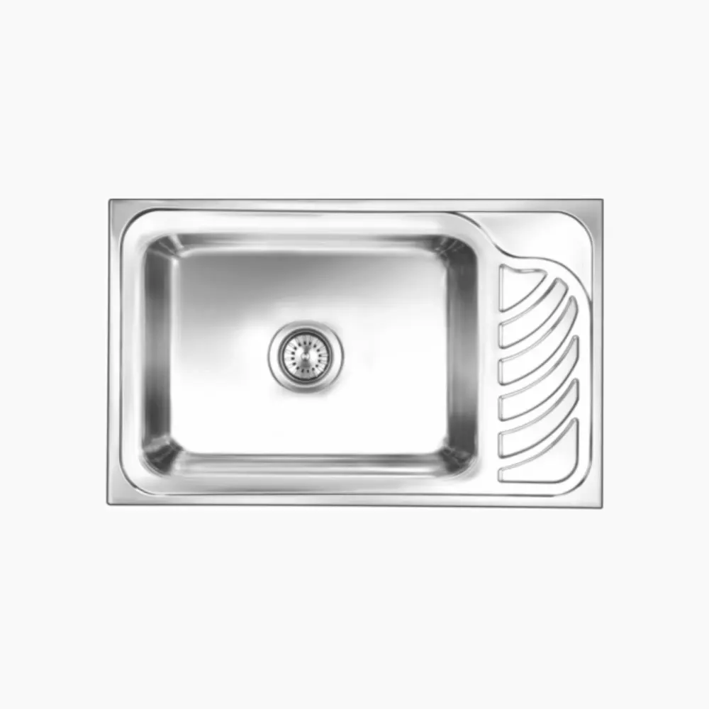 Nirali Eureka Large Stainless Steel Kitchen Sink, 32 x 20 in