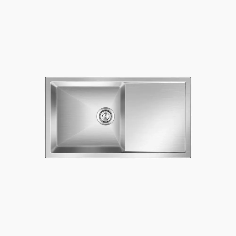 Nirali Eva Stainless Steel Kitchen Sink, 36 x 20 in