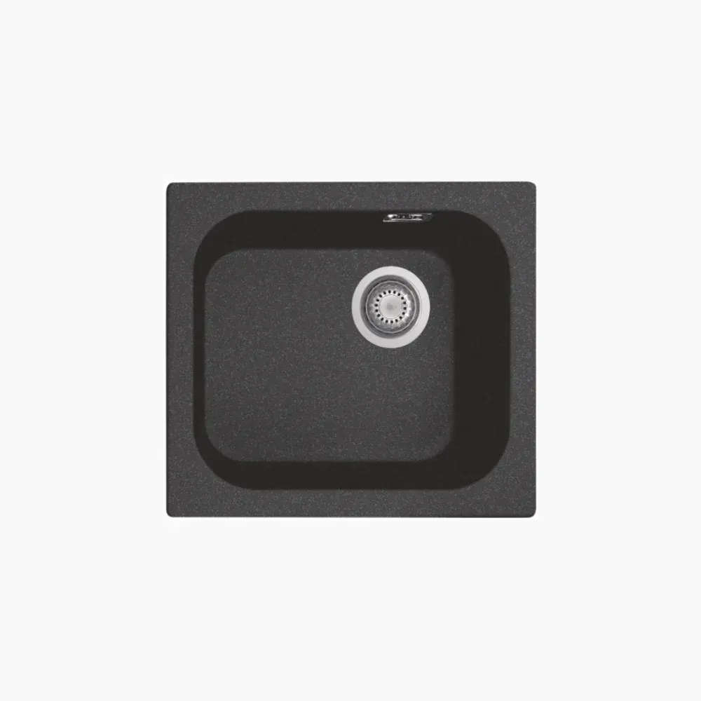 Nirali Harmony LV-1 Quartz Kitchen Sink, 19.68 x 17 in