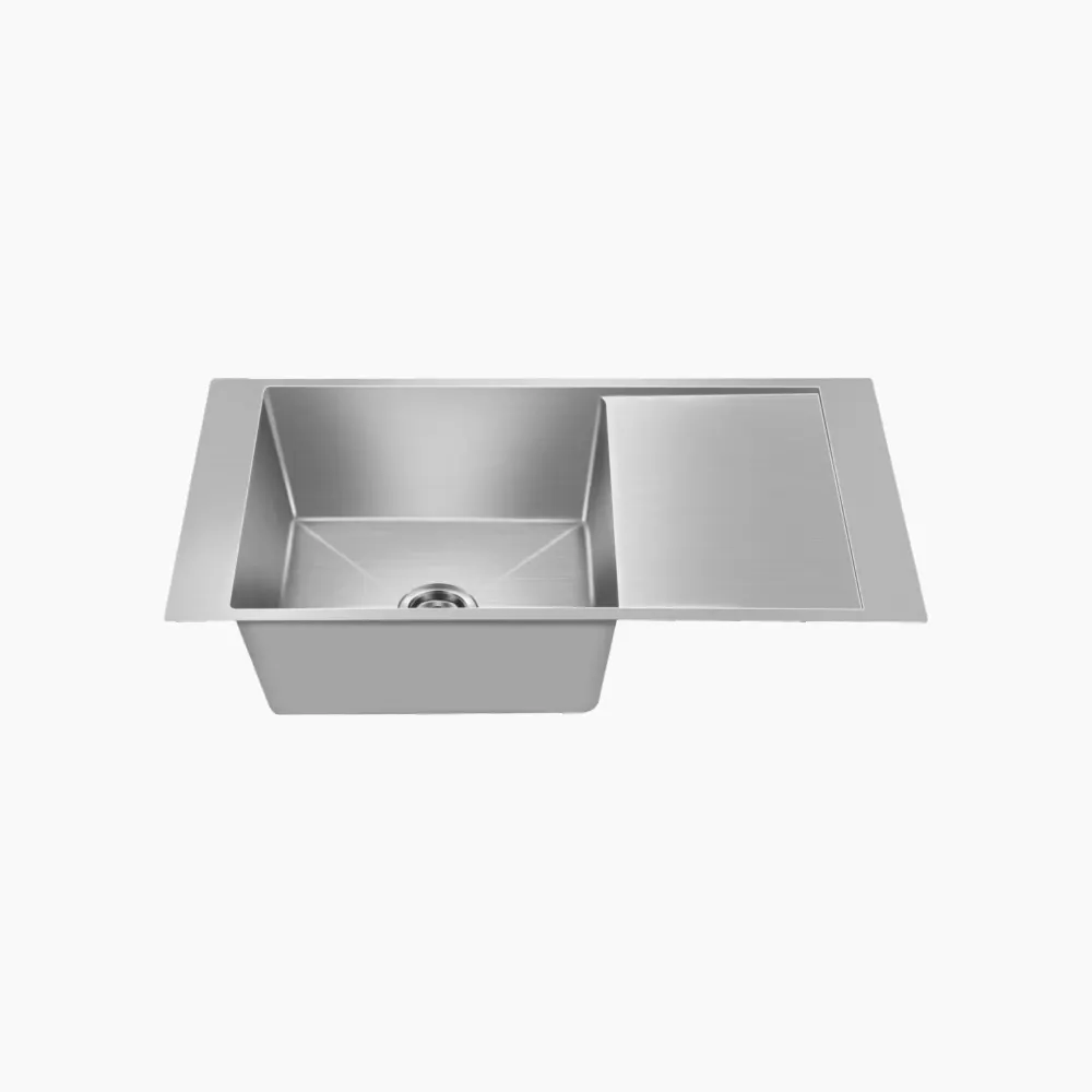 Nirali Maestro Small Stainless Steel Kitchen Sink, 36 x 18 in