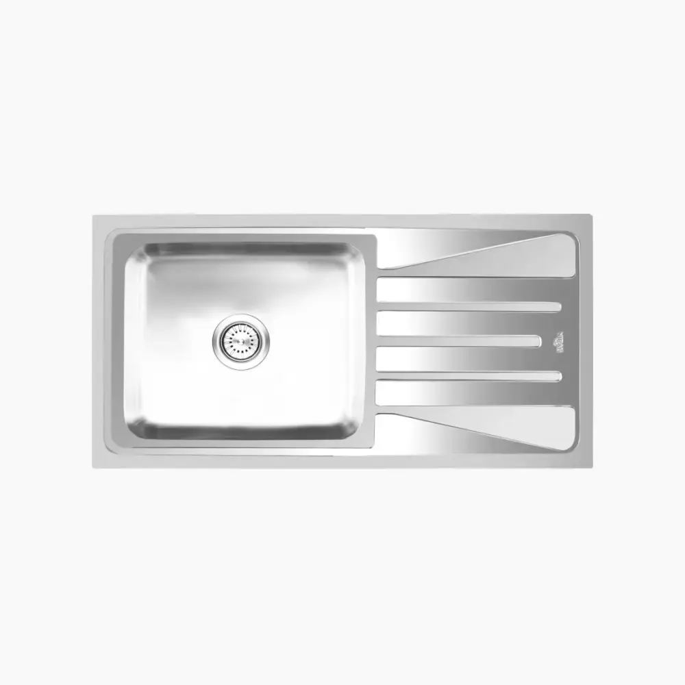 Nirali Olivia Master Stainless Steel Kitchen Sink, 32 x 18 in