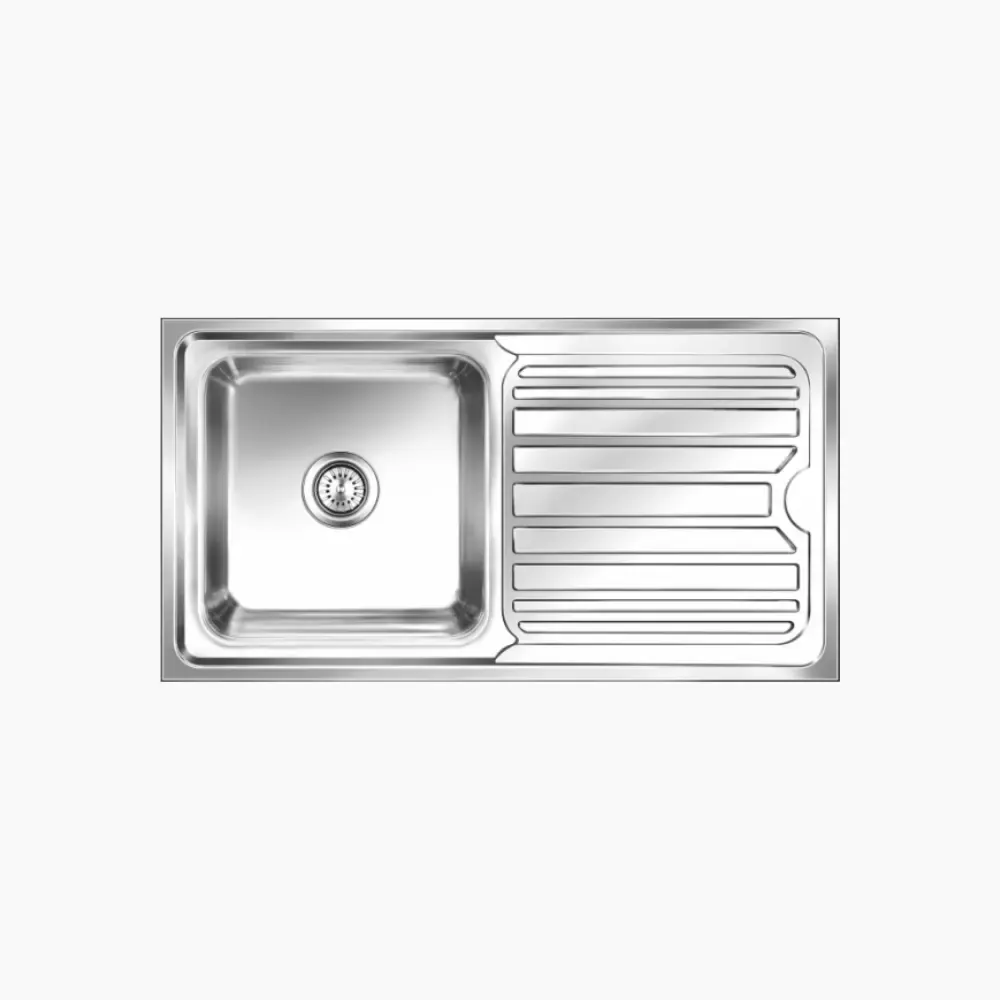 Nirali Olympia Mini Stainless Steel Kitchen Sink, 32 x 18 in
