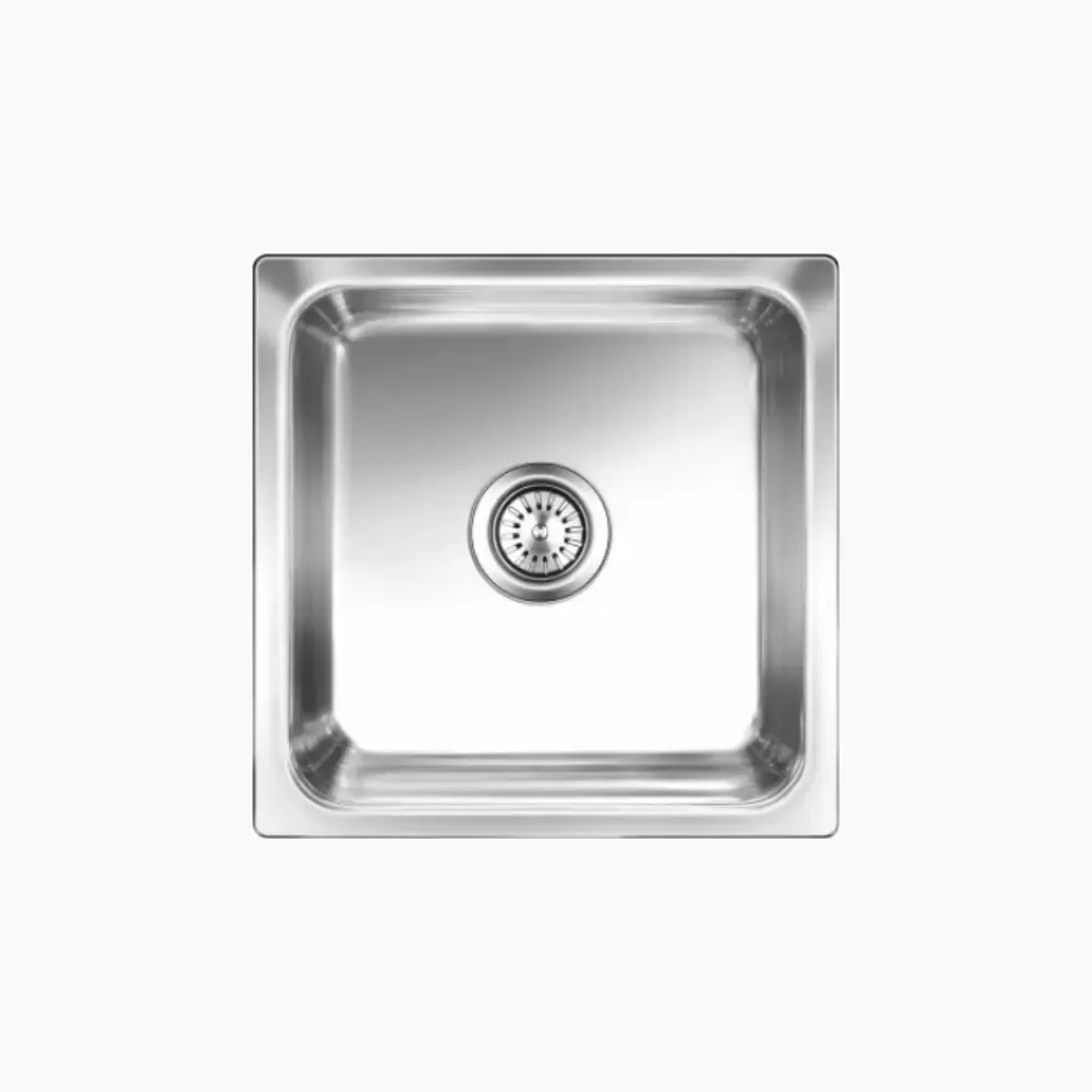 Nirali Omni Medium Stainless Steel Kitchen Sink, 19 x 19 in