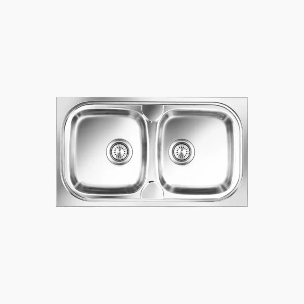 Nirali Pride Stainless Steel Kitchen Sink, 32.5 x 18.5 in